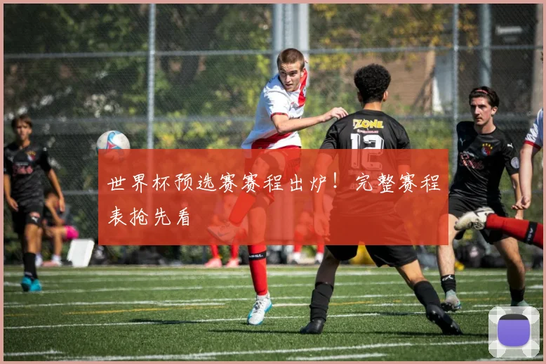 世界杯预选赛赛程出炉！完整赛程表抢先看